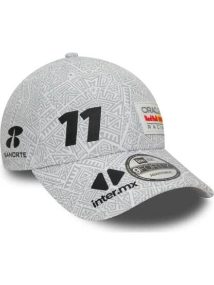 GORRA RED BULL RACING CHECO PEREZ GRIS NEW ERA CAP - Image 4