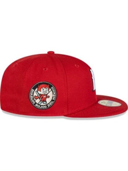 GORRA NEW ERA 59FIFTY DIABLOS PINSTRIPE RAMONCITO UNISEX ROJO NEW ERA CAP - Image 4