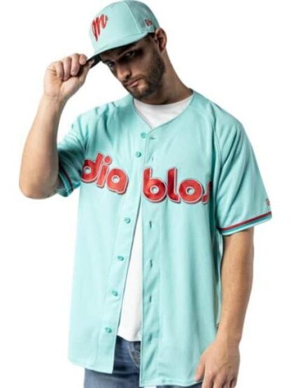 GORRA NEW ERA 59FIFTY DIABLOS ROJOS UNISEX VERDE NEW ERA CAP
