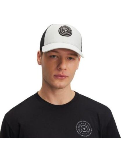 GORRA PROJECT ROCK TRUCKER GRIS UNDER ARMOUR MEXICO