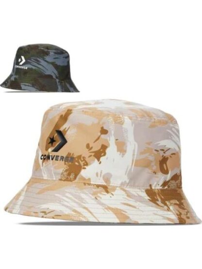 GORRO PESCADOR REVERSIBLE VERDE CAMUFLAJE CONVERSE