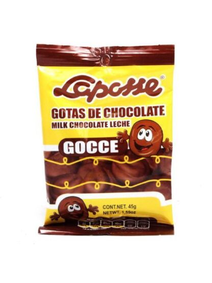 GOTA DE CHOCOLATE CON LECHE LAPOSSE 45 GR