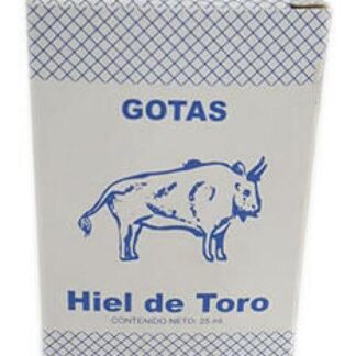GOTAS HIEL DEL TORO VITAMINADA 30 ML. MISIONERA YERBO