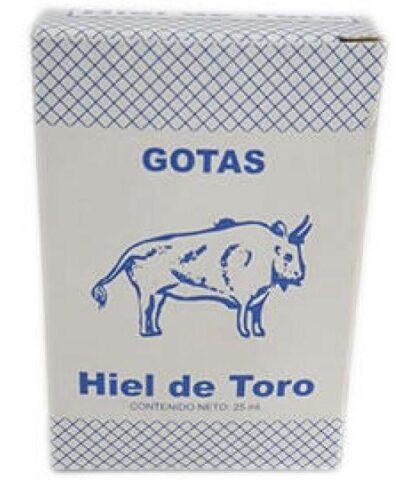 GOTAS HIEL DEL TORO VITAMINADA 30 ML. MISIONERA YERBO