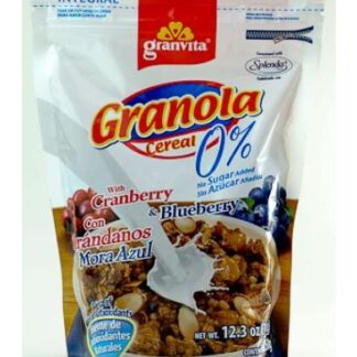 GRANOLA 0% AZUCAR CON ARANDANOS 350 G GRANVITA
