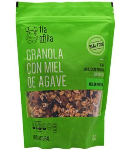 GRANOLA CON MIEL DE AGAVE 310 G TIA OFILIA