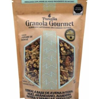 GRANOLA GOURMET JARABE DE AGAVE 340 G PANALIA