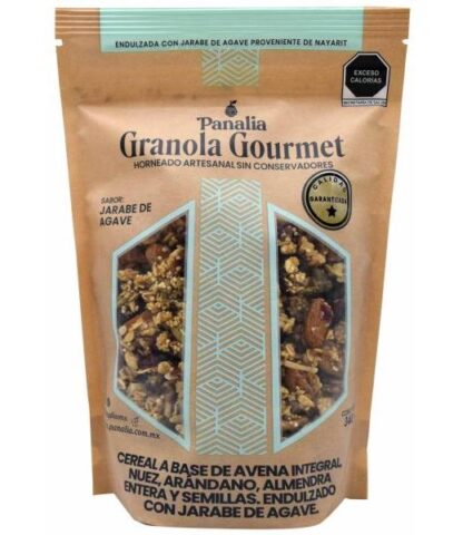 GRANOLA GOURMET JARABE DE AGAVE 340 G PANALIA