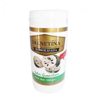 GRENETINA HIDROLIZADA SABOR GUANABANA 550 GRS. MIEL SALUD Y VIDA
