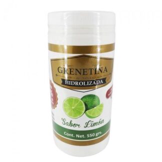 GRENETINA HIDROLIZADA SABOR LIMON 500 GRS. MIEL SALUD Y VIDA