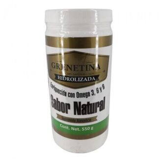 GRENETINA HIDROLIZADA SABOR NATURAL 550 GRS MIEL SALUD Y VIDA