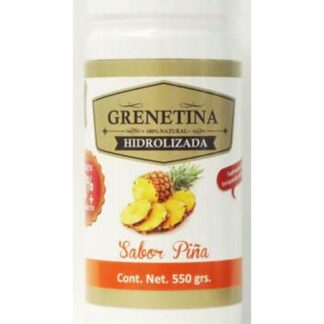 GRENETINA HIDROLIZADA SABOR PIÑA 500 G PRETTY BEE