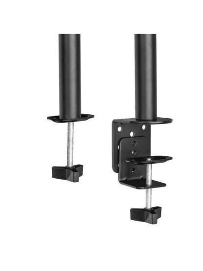 GRETTTECH BRAZO DE ESCRITORIO PARA 2 MONITORES 19 - 32 HASTA 8KG NEGRO - Image 6