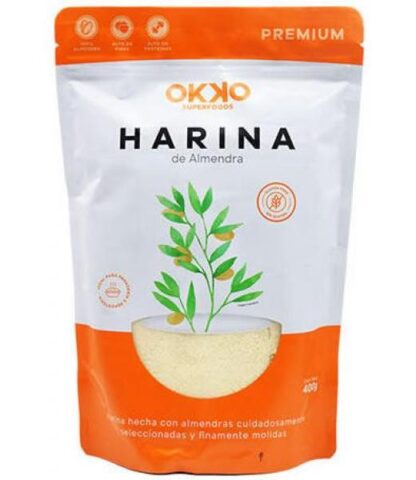 HARINA DE ALMENDRA 400 G OKKO