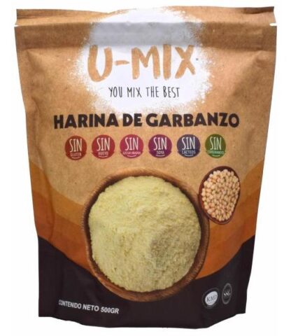 HARINA DE GARBANZO 500 G U-MIX