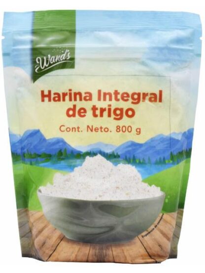 HARINA INTEGRAL DE TRIGO 800 G WANDS