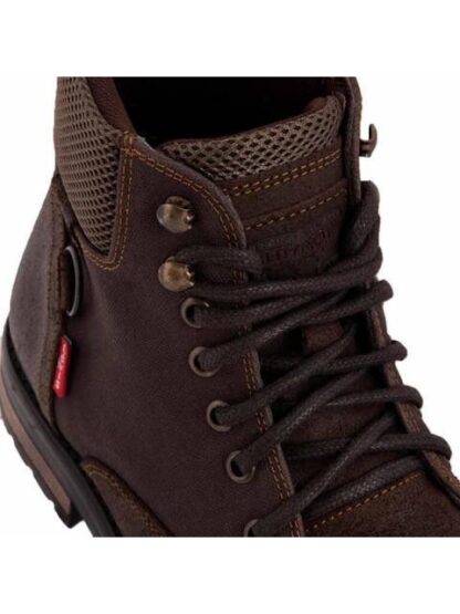 BOTIN CASUAL TIPO LEÑADOR AGUJETA CAFE LEVIS - Image 4