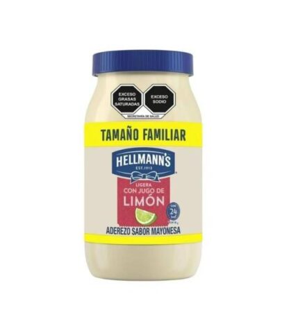 HELLMANNS MAYONESA REDUCIDA 730 GR