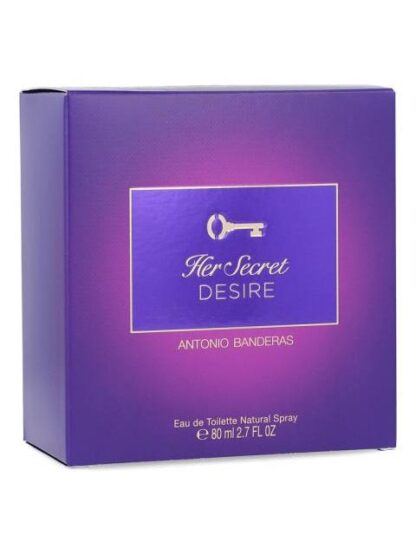 HER SECRET DESIRE 80ML EDT SPRAY - Image 3