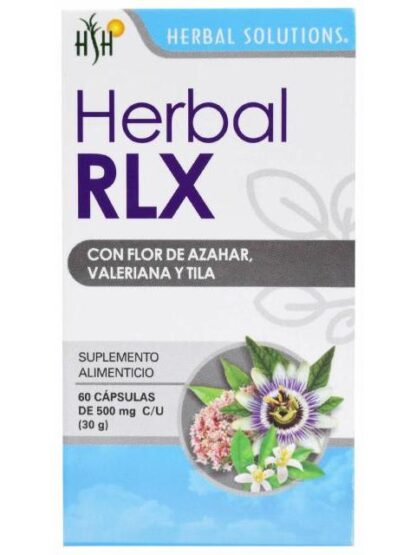 HERBAL RLX 60 CAP HERBAL SOLUTIONS