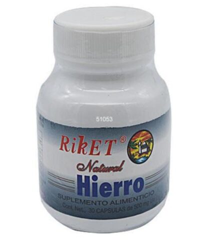 HIERRO 30 CAP RIKET NATURAL