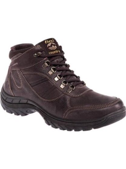 BOTIN MONTAÑA Y SENDERISMO AGUJETA CHOCOLATE FLEXI - Image 2