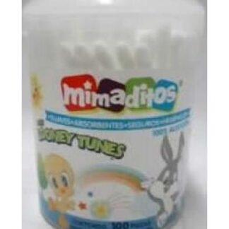 HISOPOS BEBE 100 PZA MIMADITOS