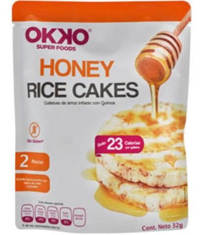 HONEY RICE CAKES 40 G OKKO