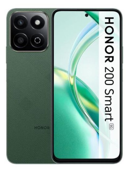 HONOR 200 SMART 5G 256GB - 4GB RAM DUAL DESBLOQUEADO NUEVO VERDE