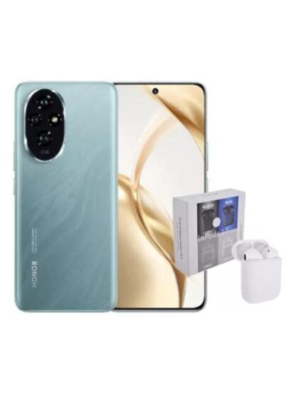 HONOR NUMBER SERIES HONOR 200 DUAL SIM 512 GB VERDE ESMERALDA 12 GB RAM + AIRPODS GENERICOS