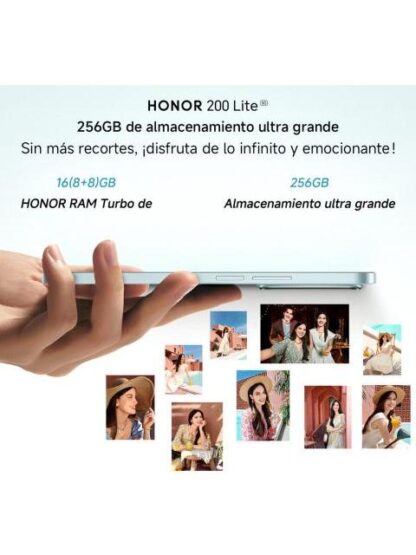 HONOR NUMBER SERIES HONOR 200 LITE DUAL SIM 256 GB AQUAMARINO 8 GB RAM - Image 3
