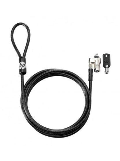 HP CANDADO CON LLAVE PARA LAPTOP 1.83 METROS NEGRO