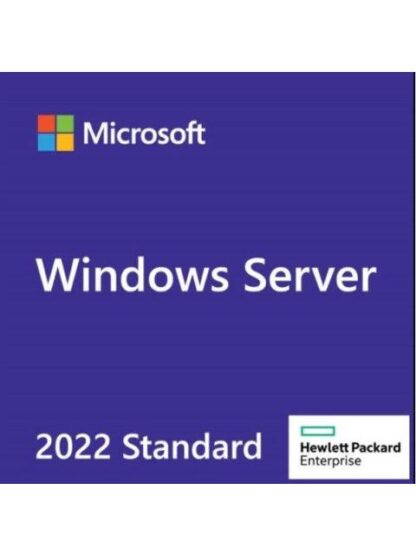 HPE MICROSOFT WINDOWS SERVER 2022 STANDARD ROK 16-CORE 64-BIT 1 LICENCIA