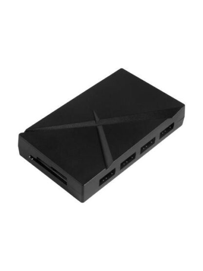 HUB MULTICONTACTOS VENTILADORES BALAM RUSH EOLOX HUB EXH8 4 CONECTORES PARA ARGB 3 PIN