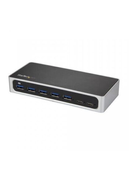 STARTECH  HUB USB 3.0 USB C 5X USB-A 2X USB C 5000 MBIT-S NEGRO-PLATA - Image 2