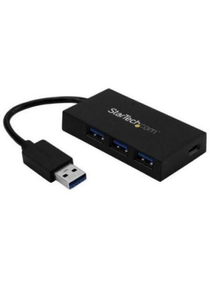 STARTECH HUB USB TIPO C 3.0 4 PUERTS EXTERNO NEGRO 5KBITS HB30A3A1CSFS - Image 2