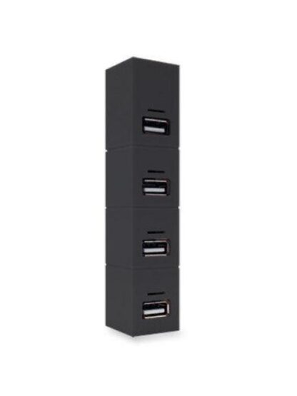 BROBOTIX HUB USB 2.0 HEMBRA - 4 PUERTOS USB 1.1-USB 2.0 480MBIT-S NEGRO - Image 2