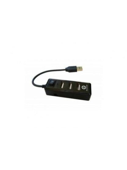 HUB USB NACEB NA-143 - 4 PUERTOS USB - NEGRO
