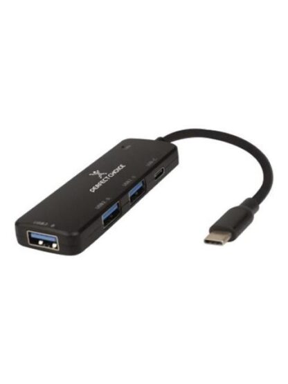 HUB USB PERFECT CHOICE USB-C M - USB-C H USB-A H 5 GBIT S