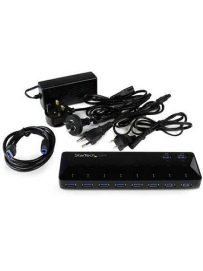 STARTECH HUB USB 3.0 DE 10 PUERTOS USB 3.0 NEGRO PARA PC ST103008U2C - Image 5