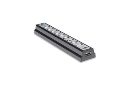 MANHATTAN HUB DE ESCRITORIO HI-SPEED USB 2.0 DE 10 PUERTOS 480 MBIT-S CON FUENTE - Image 2