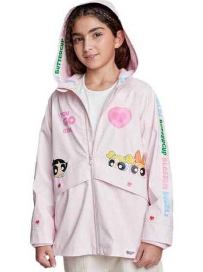 IMPERMEABLE IMPERMEABLE ESTAMPADO ROSA LAS CHICAS SUPER PODEROSAS - Image 2