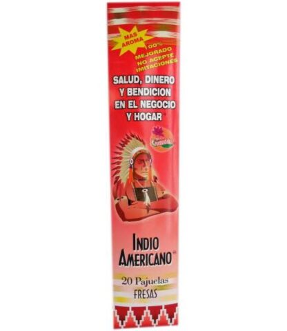 INCIENSO FRESAS INCIENSO INDIO AMERICANO
