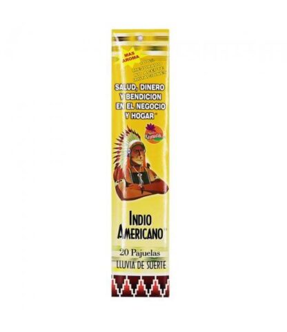 INCIENSO LLUVIA DE SUERTE INCIENSO INDIO AMERICANO