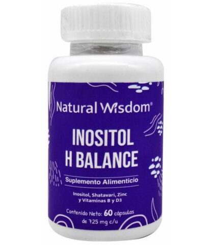 INOSITOL H BALANCE 60 CAP NATURAL WISDOM