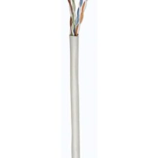 INTELLINET BOBINA DE CABLE PATCH CAT6 UTP 305 METROS SOLIDO GRIS