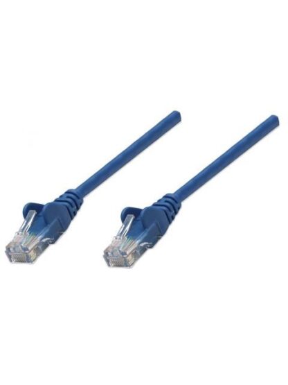 INTELLINET CABLE PATCH CAT5E UTP 100% COBRE RJ-45 MACHO - RJ-45 MACHO 1 METRO AZUL