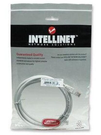 INTELLINET CABLE PATCH CAT5E UTP RJ-45 MACHO - RJ-45 MACHO 2 METROS BLANCO - Image 3