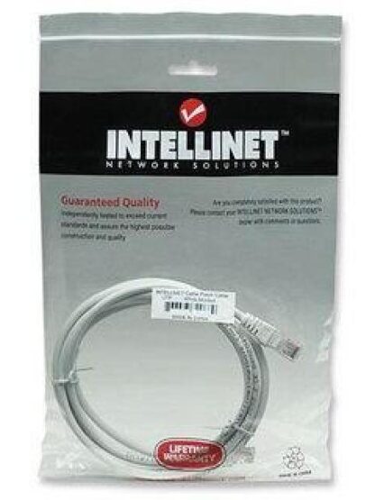 INTELLINET CABLE PATCH CAT5E UTP RJ-45 MACHO - RJ-45 MACHO 3 METROS BLANCO - Image 5