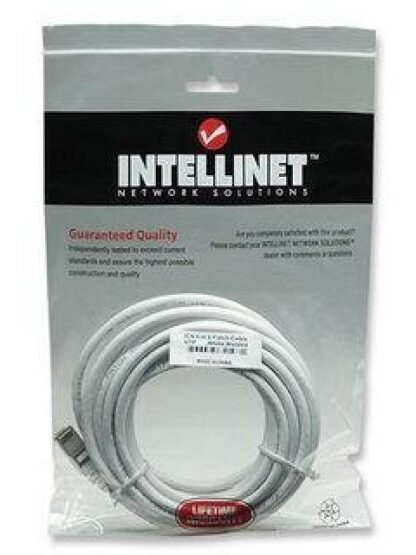 INTELLINET CABLE PATCH CAT6 UTP RJ-45 MACHO - RJ-45 MACHO 3 METROS BLANCO - Image 5
